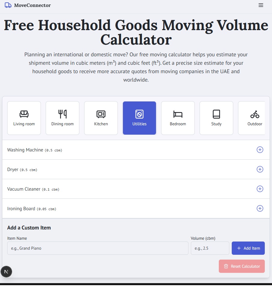 A person using a tape measure on a stack of moving boxes, symbolizing volume calculation.